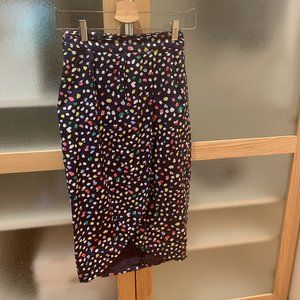 J. Crew Wrap Front Skirt (Size 00)